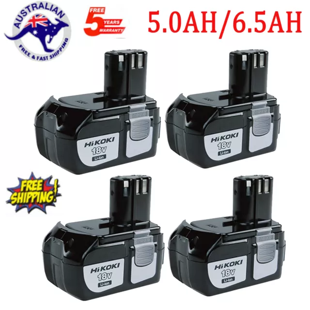 FOR Hitachi Koki 18V Post Style Battery Pack 6.5Ah Li-Ion EBM 1830BCL1815 1840