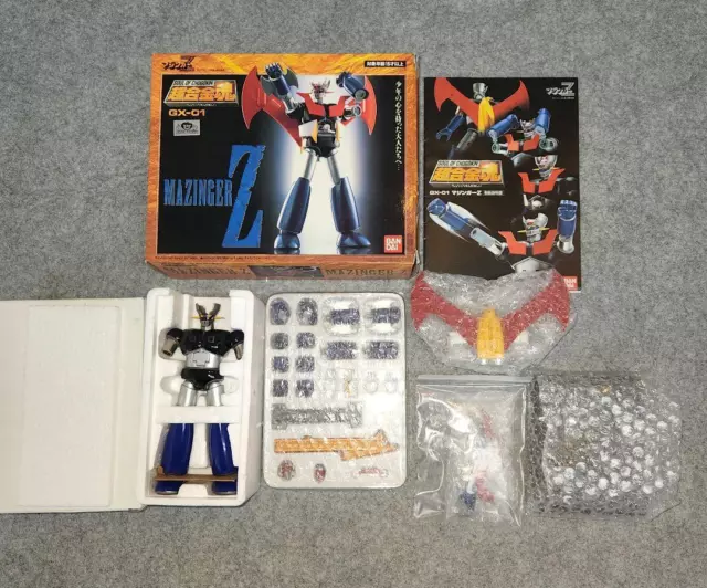 BANDAI Soul of Chogokin Mazinger Z GX-01  first generation Figure Robot w/box