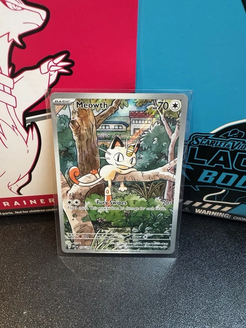 MEOWTH 106/094 MEGA Evolution Phantasmal Flames English Pokemon Card ...