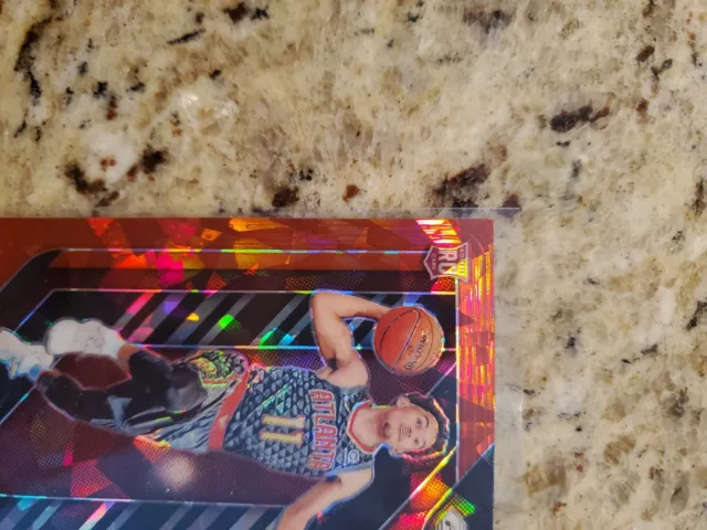 Trae Young 2018 Panini Prizm Basketball #78 Rookie Red Ice 3