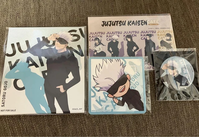 JUJUTSU KAISEN CAFE Shibuya Jihen Satoru Gojo Art Panel Coaster Can ...