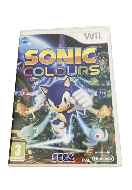 Sonic Colors (Nintendo Wii, 2010) 5055277008629