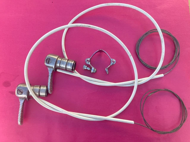 Leviers De Frein Vintage Campagnolo - Aéro / Non Aéro - Jeu Avant/arrière - Argent