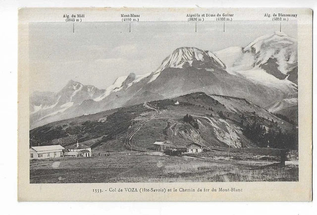 74 Col De Voza And The White Mountain Railway