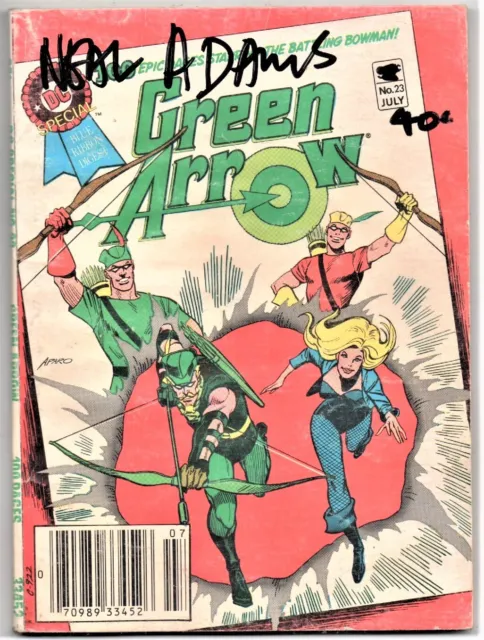 Dc Special Blue Ribbon Digest #23 Green Arrow. Neal Adams. 1982. 4.5/5