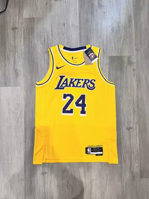 KYLE KUZMA Los Angeles LAKERS Nike WISH White KOBE KB Patch Swingman Jersey