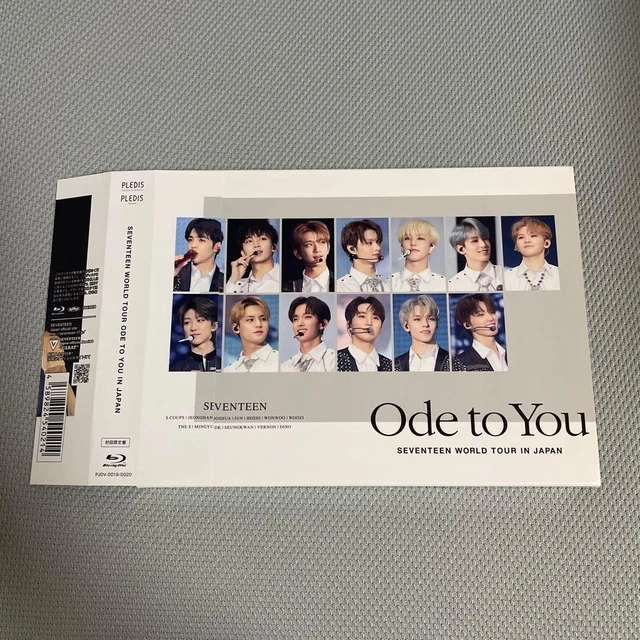 SEVENTEEN ODE TO You Bluray Japan Joshua Unplayed Concert Tour
