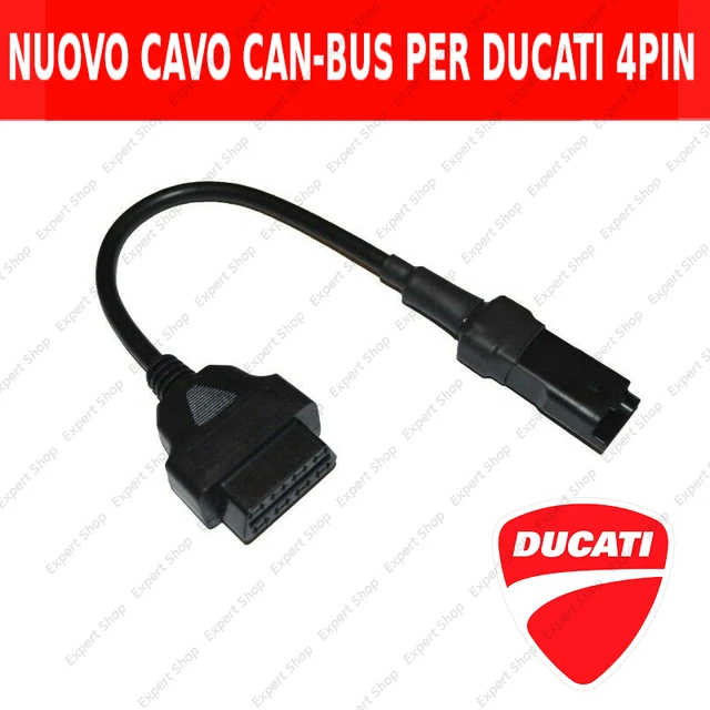 Goliton Cavo Diagnostico OBD2 OBDII Adattatore Da 6 Pin A 16 Pin, Compatibile Con CAN-AM