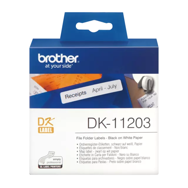 Beschriftungsband Brother P-touch DK-11203 Adressetiketten DK11203 Pernament