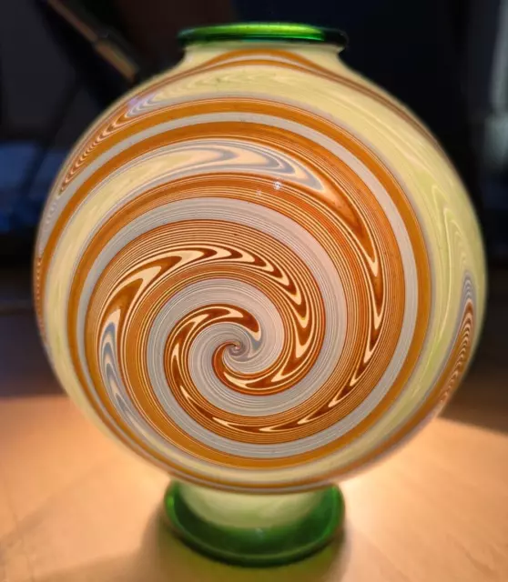 Studioglas Vase von Matthias Klering Unikat Sammlerstück