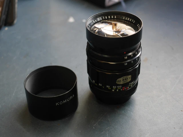 Objectif Portrait Soligor 105mm F/2.8 – Monture M42 – Manuel – Très Bon état