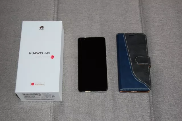 Huawei P40 128GB-Silver Frost (Ohne Simlock) Model ANA-NX9(Dual SIM)Leica Kamera