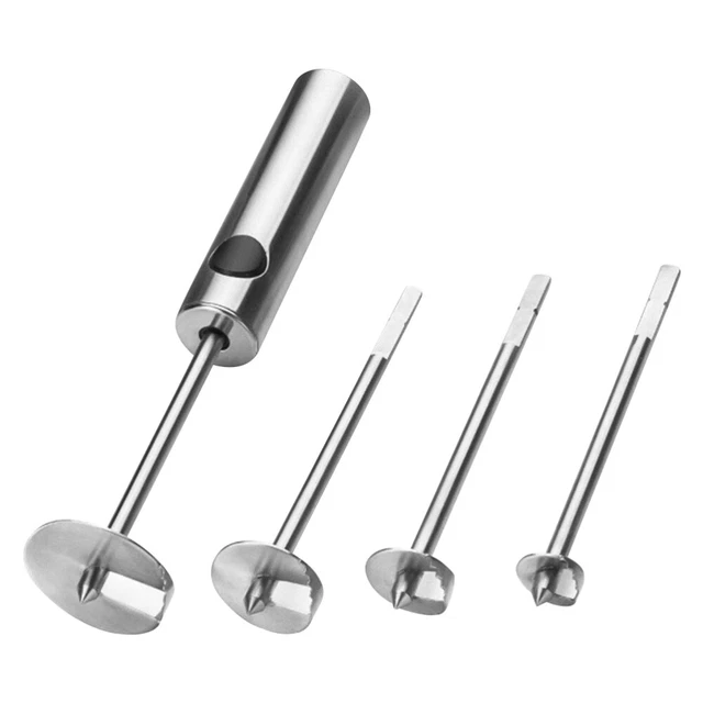 Paprika Entkerner Aus Edelstahl - 16cm Mit 2 Herzförmigen Haken