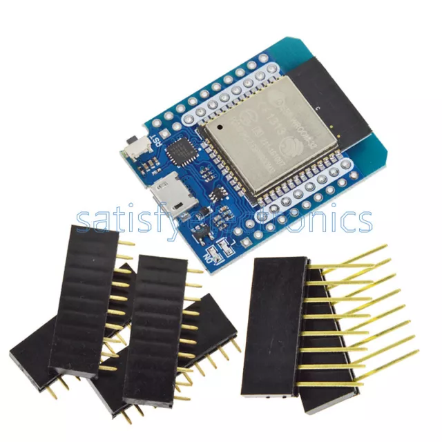 Wemos Mini D1 ESP8266 CP2104 ESP32/32S WIFI&Bluetooth Development Board Module
