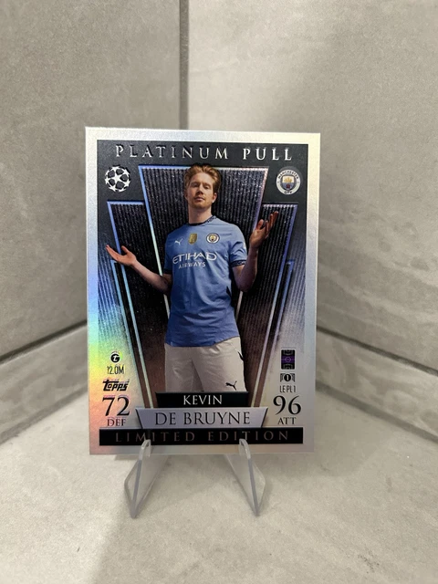 Kevin De Bruyne #CA-DB Prices | 2024 Topps Chrome UEFA Euro Autograph | Soccer Cards