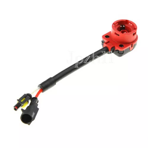 1PC HID D2S D2R D2C Bulbs Ballast Harness Converter Socket Adapter Wire Cable #J