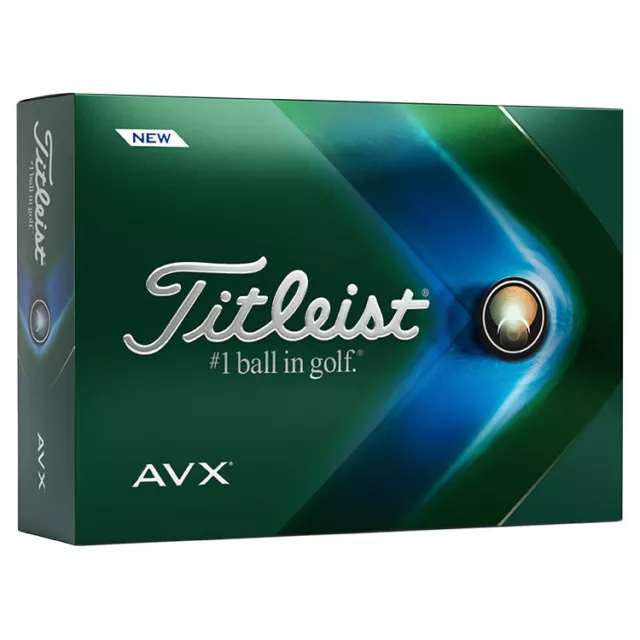 Titleist Avx White Golf Balls 1X12 Brand New In Box