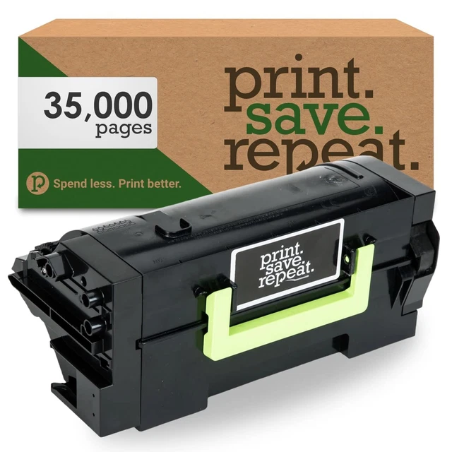 Print.Save.Repeat. Lexmark 58D1X00 Extra High Yield Remanufactured Toner Cartr
