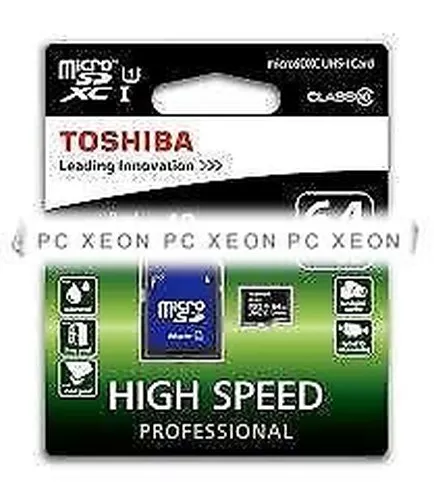 Memoria Toshiba Micro SDXC 64GB Cl10 + Adattatore