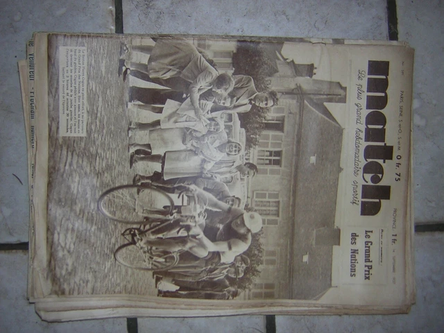 1937 REVUE MAGAZINE journal ancien MATCH INTRAN foot cyclisme sport N 1937 REVUE MAGAZINE journal ancien MATCH INTRAN foot cyclisme sport N