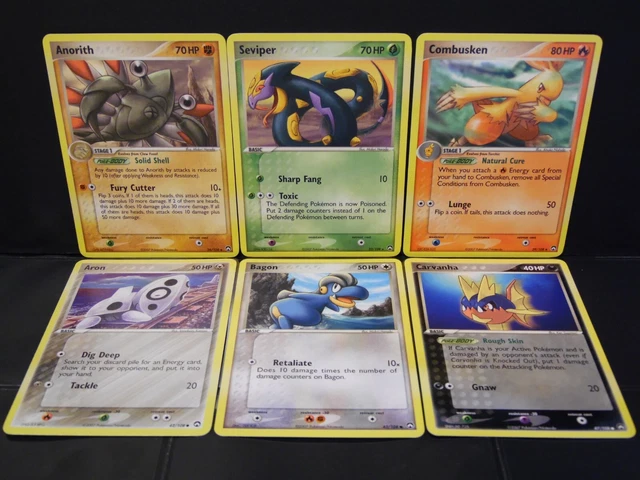 Pokemon EX Power Keepers Seviper 23/108 Anorith 26/108 Combusken 47/108 +more MP
