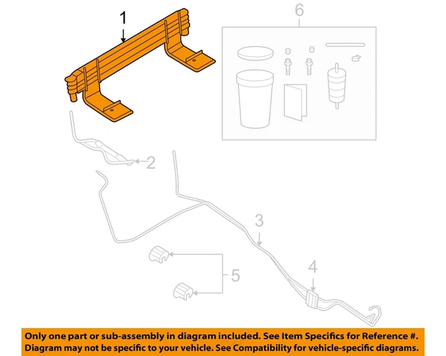 FORD OEM TRANSMISSION OilFluid Cooler 6L3Z7A095A EUR 132,90 PicClick FR