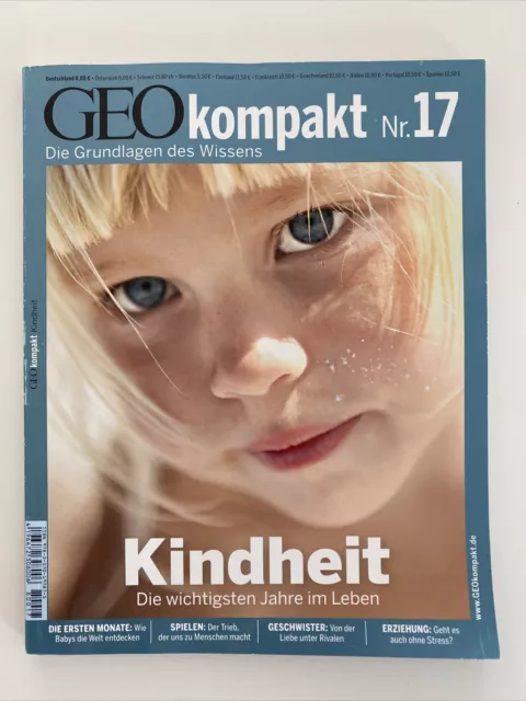 Geo Kompakt Nr. 17, Kindheit - Die wichtigsten Jahre im Leben