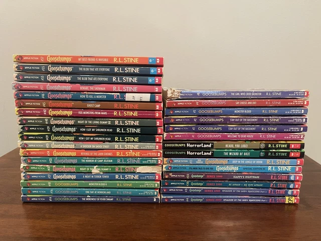 LOT OF 31 R.L. Stine Goosebumps Kids Paperback Chapter Series Books ...