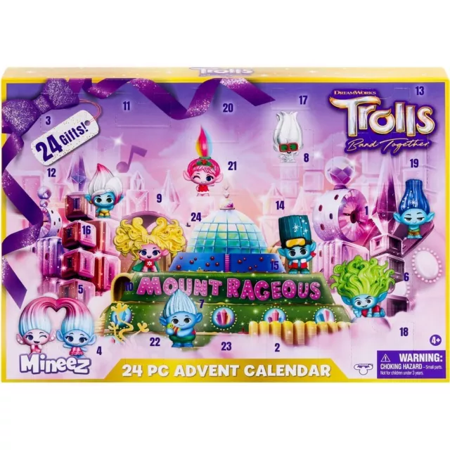 DREAMWORKS TROLLS BAND Together Advent Calendar From Moose Toys 45.00
