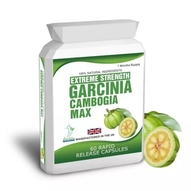 Garcinia Cambogia HCA Pure Detox Max Capsules Free Weight Loss Diet Tips