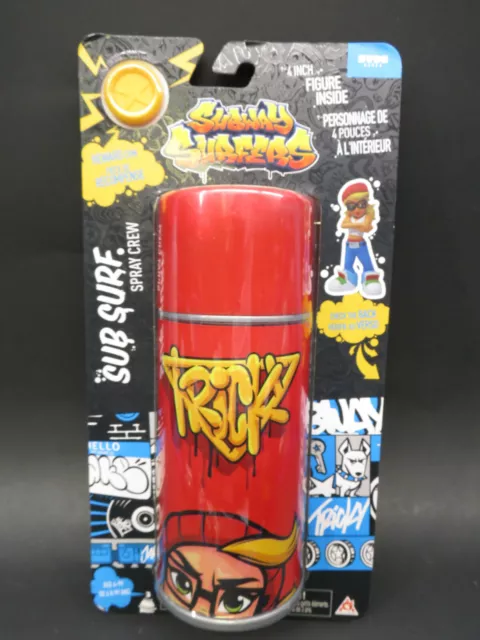 SUBWAY SURFERS Game Sub Surf Spray Crew 4 VINYL FIGURE Jake 2020 BRAND NEW