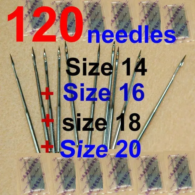 For Singer Sewing Machine Needles 2020 SIZE 18 Heavy Duty 2 Packs