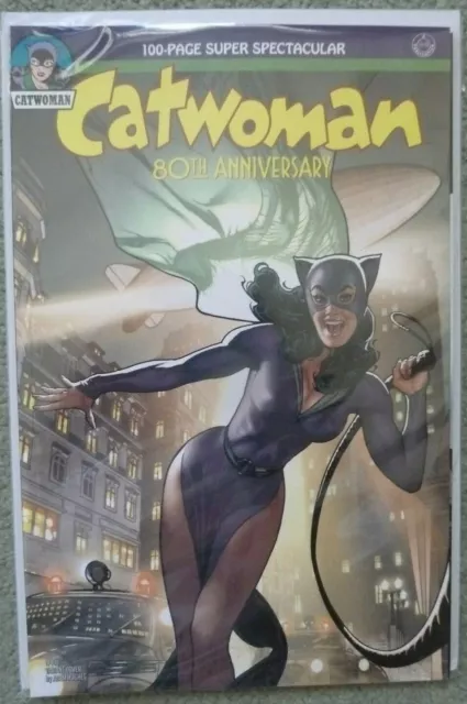 Catwoman "80Th Anniversary" #1 Adam Hughes Variant..dc 2020 1St Print..nm