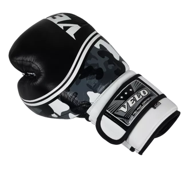 Leather Boxing Gloves Professional MMA Sparring Punch Bag Training Fighting 3