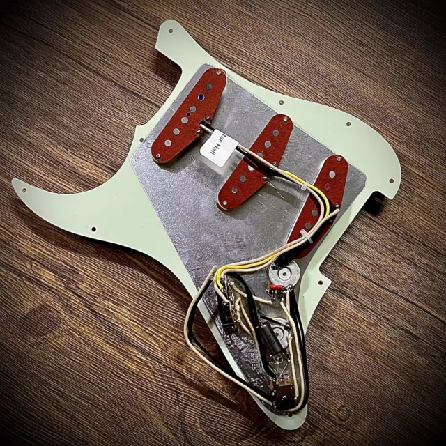 Cartucho de guitarra de bobina única rojo 57ST SSS vintage Alnico 5 aluminio zinc cobalto