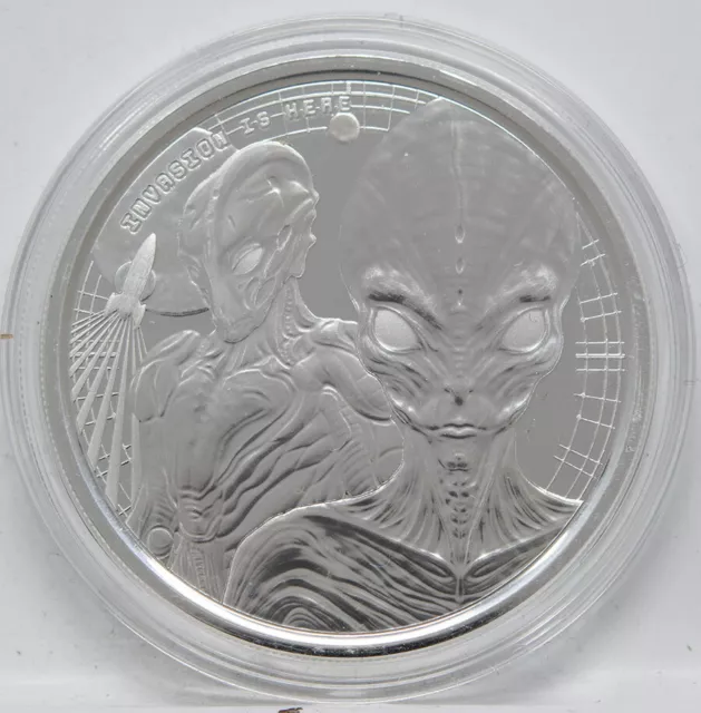 Ghana 20 Cedis 2023 - Alien - 1 oz. Silber*