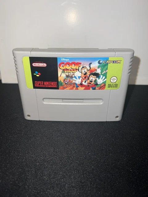 GOOF TROOP SUPER NINTENDO SNES PAL FRA Cartouche Seule