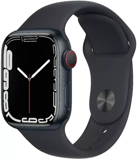 Apple Watch Series 7 GPS Cellular 41mm Aluminium A2476 Sportarmband alle Farben