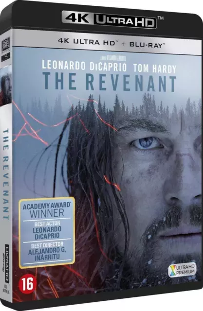 THE REVENANT (Leonardo DiCaprio) 4K Ultra HD + Blu-ray Disc NEU, Import!