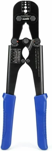 IWISS Wire Rope Crimping Tool for Aluminum Oval Sleeves,Stop Sleeves,Crimp