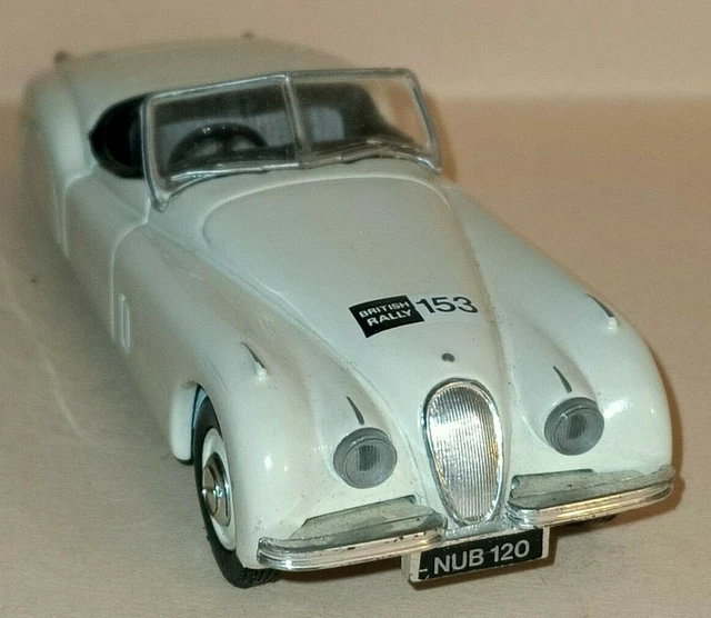 CORGI 1/43 JAGUAR XK 120 cabriolet british rally
