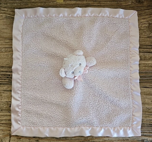 Little Haven - Pink BEAR Comforter. Lovie. Plush. Security Blanket