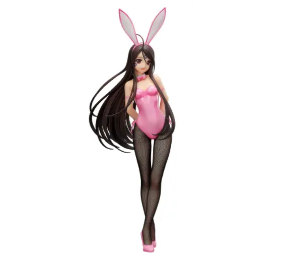 USED Oh My Goddess Skuld Bunny Ver. Pink 1/4 Scale 440mm PVC Figure FREEing