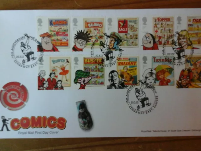 2012 Comics Phq 362 Lot De 10 Cartes Timbres Fdi Avant + Fdc Toutes Avec Photos Hs 2