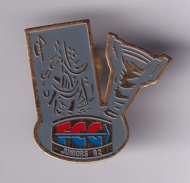 Insigne Miniature émail Aviron Bayonnais Rugby - Original 1940-1950
