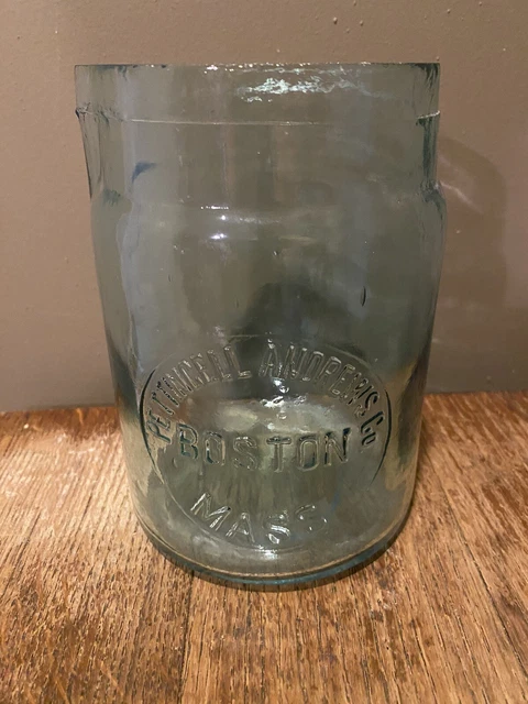 Pettingell Andrews battery jar Boston telephone electric vintage antique  early