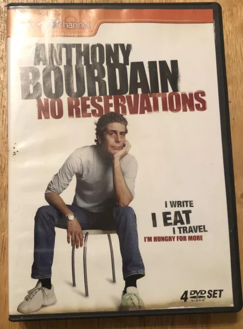 Anthony Bourdain: No Reservations - Collection 1 - 4 DVDs