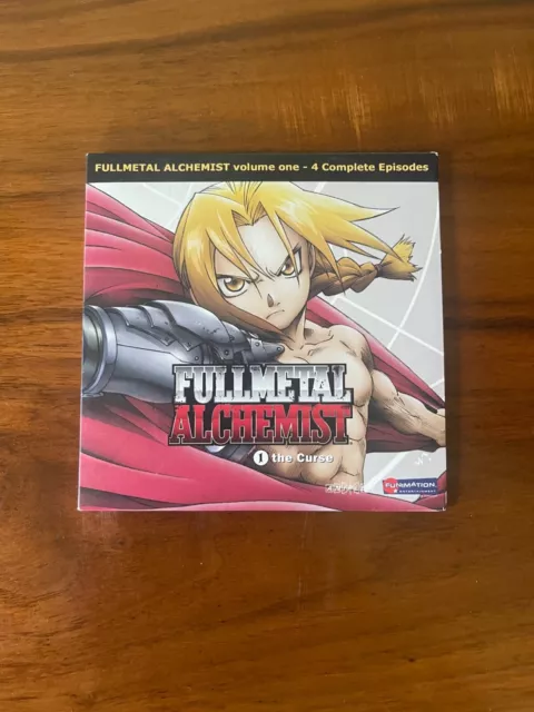  Fullmetal Alchemist, Volume 1: The Curse (Episodes 1-4) : Aaron  Dismuke, Vic Mignogna, Romi Pak, Rie Kugimiya, Tru kawa, Travis Willingham,  Sonny Strait, Keiji Fujiwara, Takehiro Murozono, Kyle Hebert, Shin Aomori