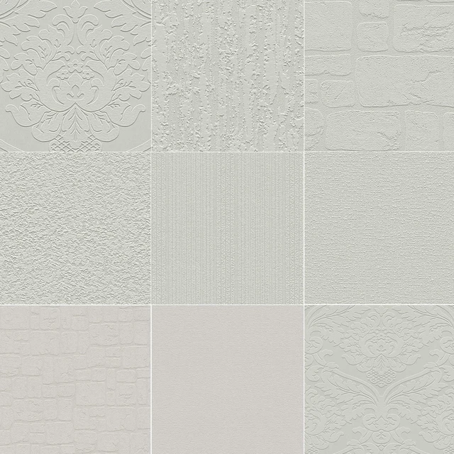 AS Creation Wallpaper Paintable Textured Embossed Blown Vinyl For Walls Ceilings