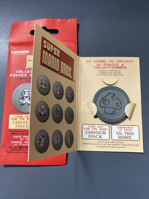 MUSHROOM COIN Super Mario Bros Collectible Coins Think Geek GameStop